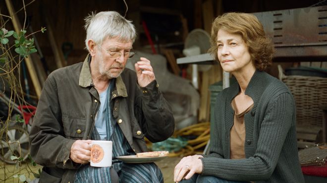 Tom Courtenay and Charlotte Rampling in 45 Years